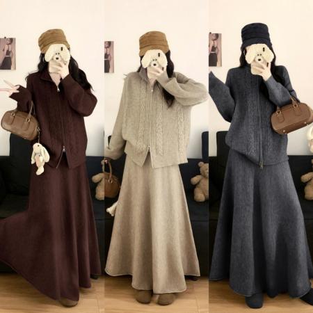 FA50702# 大码女装胖M...