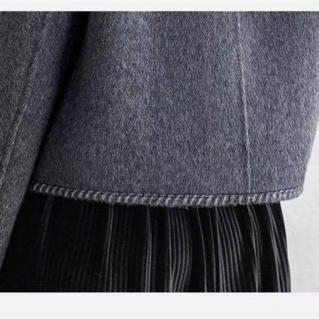 FA50963# 洋气修身毛呢新款外套女春秋冬季防风保暖减龄显瘦呢子上衣 服裝批發女裝批發服飾貨源