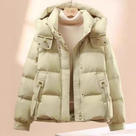 FA50989# 冬季新款加厚保暖羽绒棉服女短款棉袄外套韩版时尚小个子棉衣   服裝批發女裝批發服飾貨源