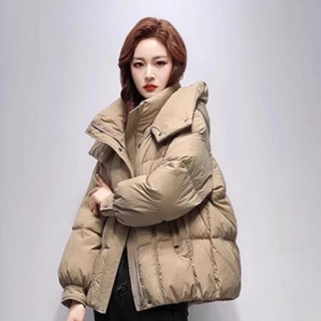 FA51001# 冬季新款短款连帽棉服加厚龟背时尚棉衣休闲韩版保暖显瘦棉袄   服裝批發女裝批發服飾貨源