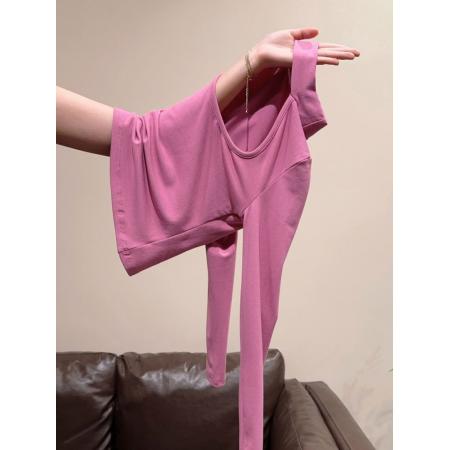 FA51110# 纯欲辣妹风镂空长袖内搭上衣女秋冬季新款修身显瘦打底衫T恤 服裝批發女裝批發服飾貨源