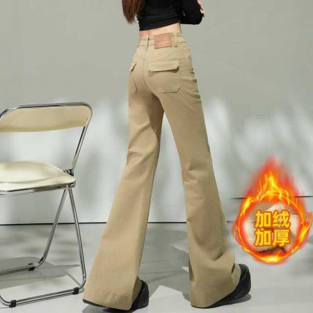 FA51236# 咖啡色复古微...