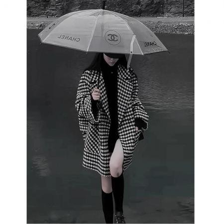 FA51272# 今年流行爆款小香风毛呢外套女秋冬新款复古时尚百搭呢子大衣 服裝批發女裝批發服飾貨源