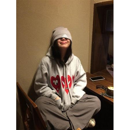 FA51320# 薄款/加绒原版绣花纯棉华棉复合连帽卫衣 服裝批發女裝批發服飾貨源