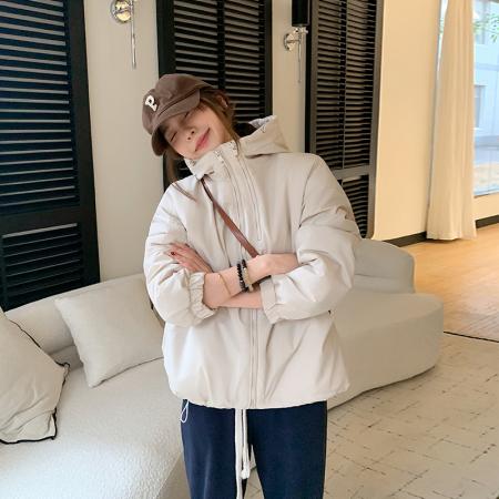 FA51428# 美式羽绒棉服女短款外套冬季新款韩版百搭小个子工装棉服 服裝批發女裝批發服飾貨源