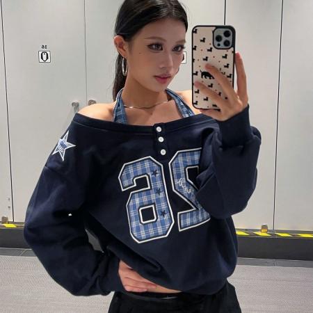 FA51535# 日系花苞裤子女秋季大码胖MM小个子高腰显瘦九分木耳边气球灯笼裤 服裝批發女裝批發服飾貨源