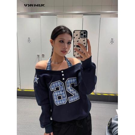 FA51535# 日系花苞裤子女秋季大码胖MM小个子高腰显瘦九分木耳边气球灯笼裤 服裝批發女裝批發服飾貨源