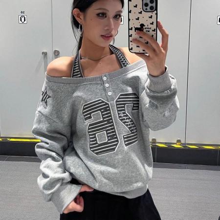 FA51535# 日系花苞裤子女秋季大码胖MM小个子高腰显瘦九分木耳边气球灯笼裤 服裝批發女裝批發服飾貨源