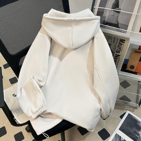 FA51555# 冬装原版质量大码加绒加厚连帽卫衣女 服裝批發女裝批發服飾貨源