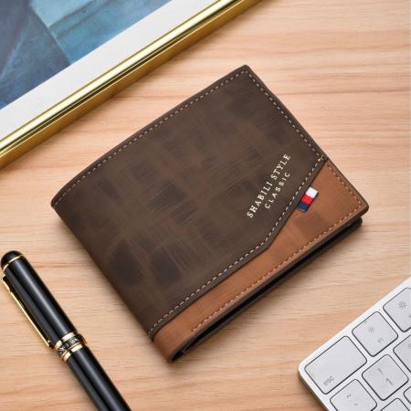 TJ2165# 跨境男士短款钱...