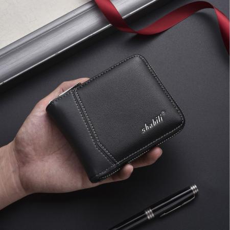 TJ2201# 跨境简约短款驾驶证卡包男士高级感男钱包超轻软皮韩版式wallet