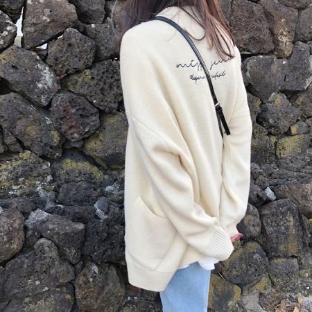 FA51870# 秋冬新款大码女装胖MM毛衣开衫外套中长款显瘦慵懒风针织上衣 服裝批發女裝批發服飾貨源