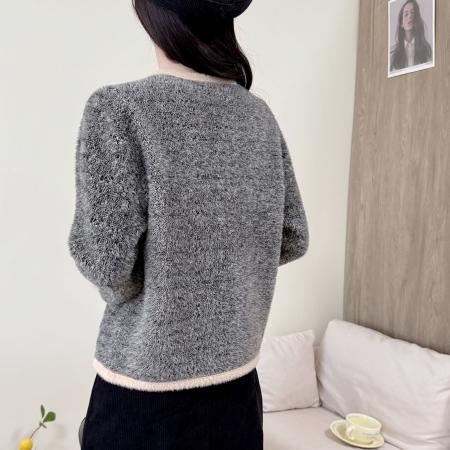 FA51896# 高端奢华超好看洋气时髦小个子炸街减龄别致独特驼色短外套 服裝批發女裝批發服飾貨源