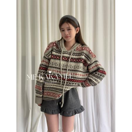 FA52214# 韩系简约木耳花边加绒纯色百搭显瘦休闲短裤  服裝批發女裝批發服飾貨源