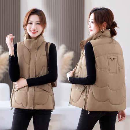 FA52247# 秋冬季棉马甲...