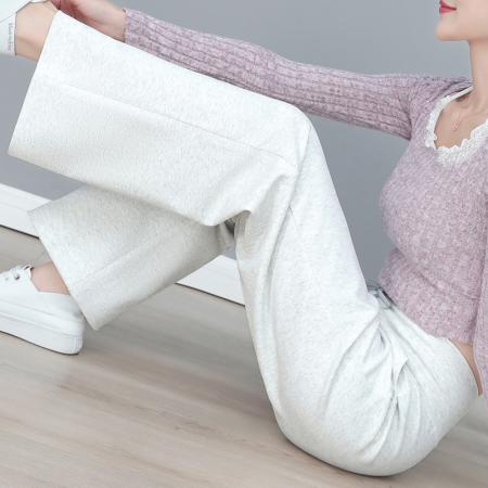 新品休闲阔腿裤女长裤宽松垂感减龄春秋高腰百搭时尚显瘦直筒裤子 服裝批發女裝批發服飾貨源