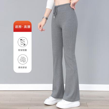 新品休闲裤运动女裤秋季新款喇叭裤女装裤子女秋装长裤 服裝批發女裝批發服飾貨源