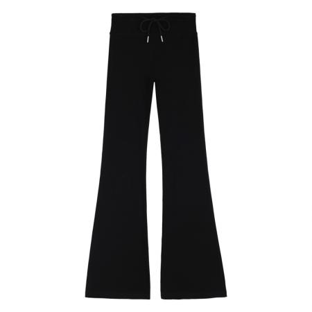 新品休闲裤运动女裤秋季新款喇叭裤女装裤子女秋装长裤 服裝批發女裝批發服飾貨源