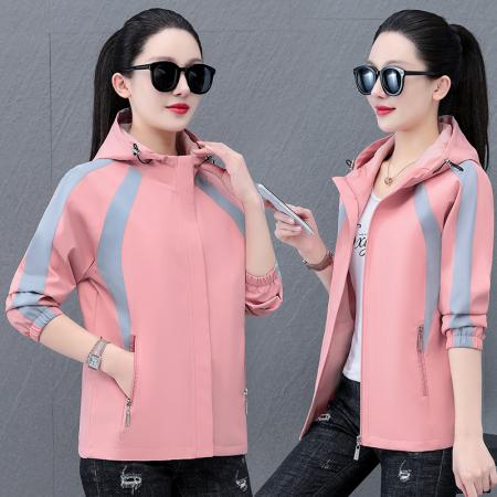 冲锋衣休闲女装外套春秋季旅游登山服时尚透气防风衣 可二开 服裝批發女裝批發服飾貨源