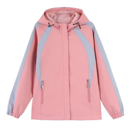 冲锋衣休闲女装外套春秋季旅游登山服时尚透气防风衣 可二开 服裝批發女裝批發服飾貨源