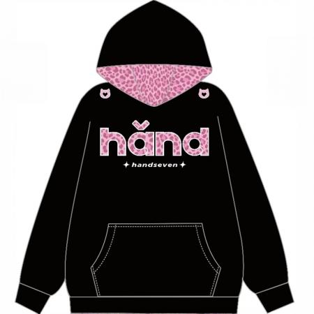 FA52461# 原版刺绣薄款华棉纯棉复合宽松卫衣情侣款