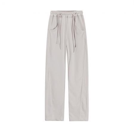 秋冬新款宽松休闲阔腿卫裤运动裤女高街ins潮爵士香蕉裤