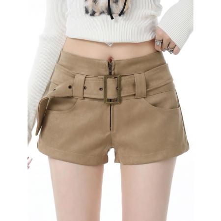 FA52606# 大码复古鹿皮...