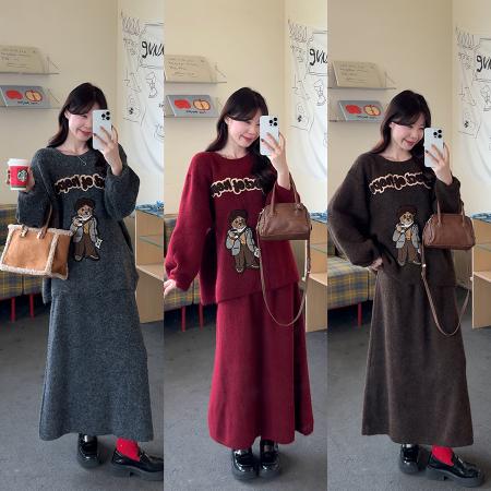 FA52616# 大码小熊老钱...