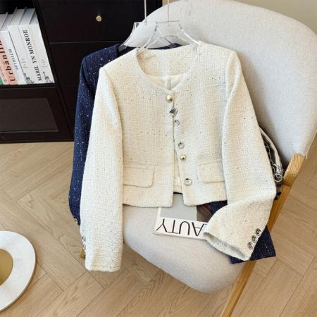 FA52643# 秋冬海青蓝圆...