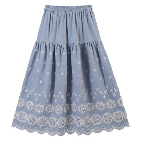 FA52665# 重工刺绣波西...