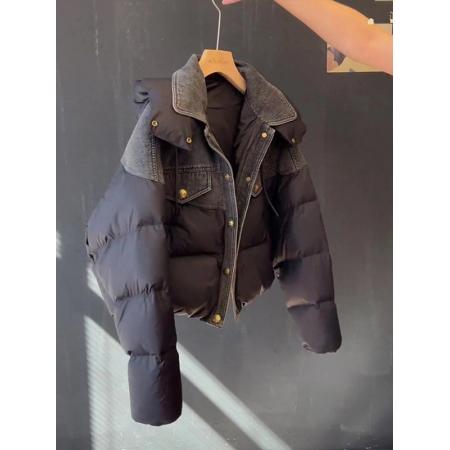 FA52743# 微风原创独特复古设计感夹克外套秋冬新款百搭修身显瘦上衣  服裝批發女裝批發服飾貨源