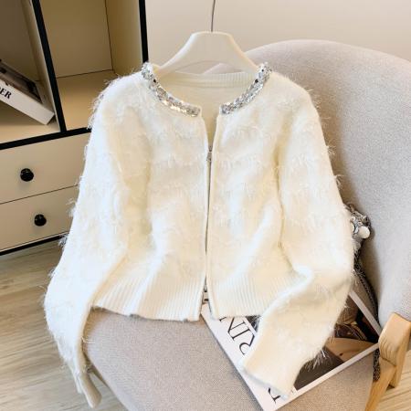 FA52823# 2026春今年本命年流行的慵懒风独特漂亮毛衣女减龄洋气针织衫上衣  服裝批發女裝批發服飾貨源