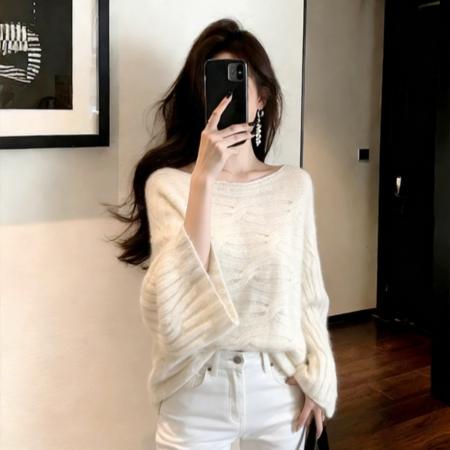 FA52848# 新年潮韩国东大门秋冬毛衣女  服裝批發女裝批發服飾貨源