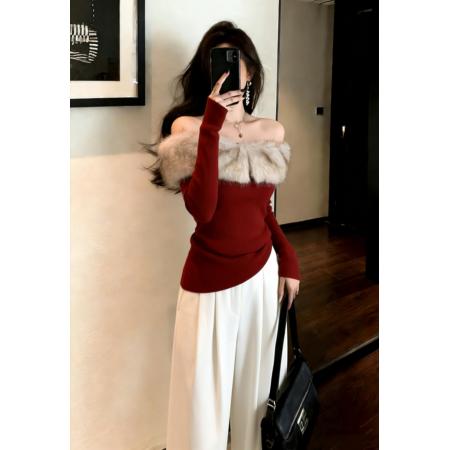 FA52849# 新年潮韩国东大门秋冬毛衣女  服裝批發女裝批發服飾貨源