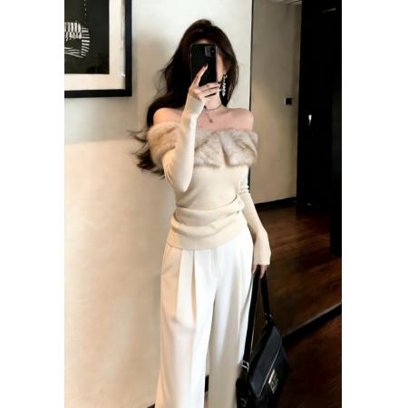 FA52849# 新年潮韩国东大门秋冬毛衣女  服裝批發女裝批發服飾貨源