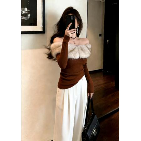 FA52849# 新年潮韩国东大门秋冬毛衣女  服裝批發女裝批發服飾貨源