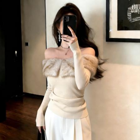 FA52849# 新年潮韩国东大门秋冬毛衣女  服裝批發女裝批發服飾貨源