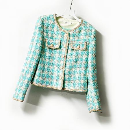 FA52891# 韩版小香风外套女秋冬新款短款别致法式气质名媛上衣潮  服裝批發女裝批發服飾貨源