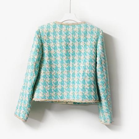 FA52891# 韩版小香风外套女秋冬新款短款别致法式气质名媛上衣潮  服裝批發女裝批發服飾貨源