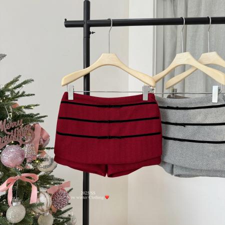 FA53162# 甜美风蝴蝶结低腰半身裙女装秋冬新款防走光包臀裙 服裝批發女裝批發服飾貨源