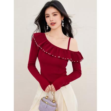 FA53211# 春款时尚新款打底衫针织衫 服裝批發女裝批發服飾貨源