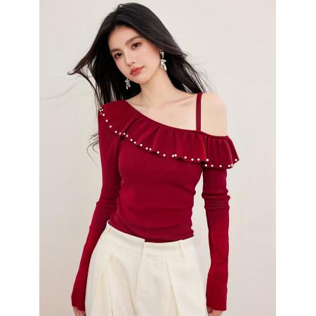 FA53211# 春款时尚新款打底衫针织衫 服裝批發女裝批發服飾貨源