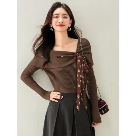 FA53212# 春款时尚打底衫针织衫 服裝批發女裝批發服飾貨源