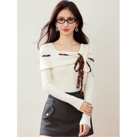 FA53212# 春款时尚打底衫针织衫 服裝批發女裝批發服飾貨源