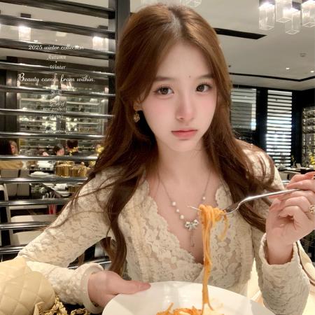 FA53229# 维斯小姐美貌并存主推!!功能单穿打底衫朦胧感花瓣蕾丝衫上衣 服裝批發女裝批發服飾貨源