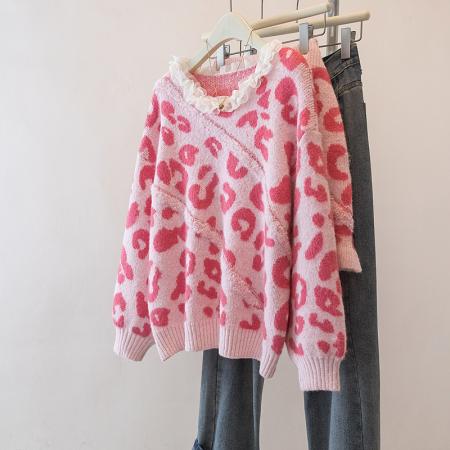 FA53371# 大码女装减龄显瘦新年穿搭套装设计感针织毛衣半身裙两件套 服裝批發女裝批發服飾貨源