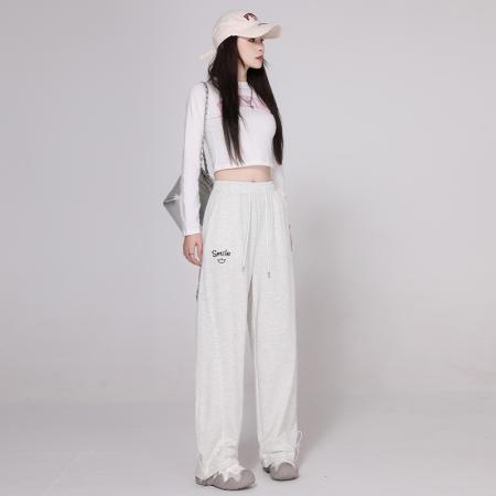 FA53599# 爵士舞露脐显瘦宽松减龄演出服体操服街舞超酷套装