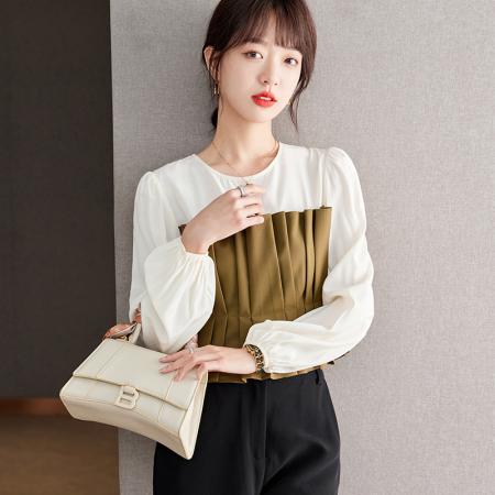 FA53628# 春款假两件拼...