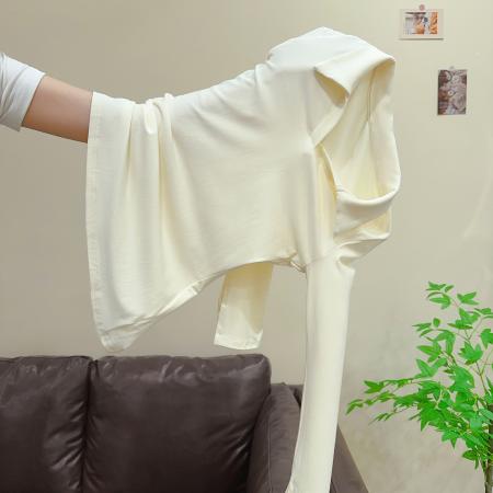 FA53831# 法式翻领辣妹正肩喇叭长袖秋冬T恤女内搭打底衫收腰显瘦上衣 服裝批發女裝批發服飾貨源