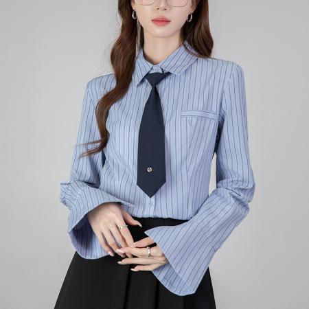 FA54016# 春季女装蓝色...